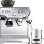 Sage The Barista Express Bean-to-Cup Coffee Machine – Integrated Grinder, Manual Milk Frother, 16 Grind Settings, 15-Bar Pump